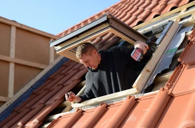 Pose de fenêtres de toit Velux à Champlive